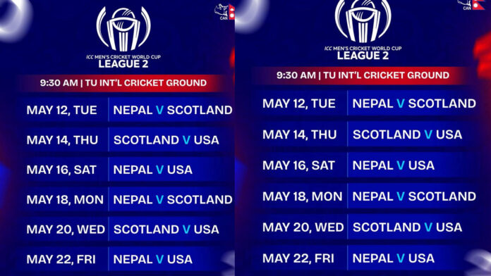 Icc ligue 2 criket